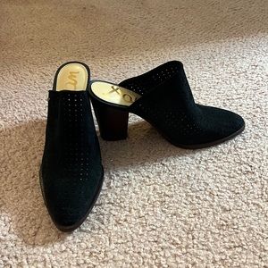 Black Sam Edelman heels . Never worn